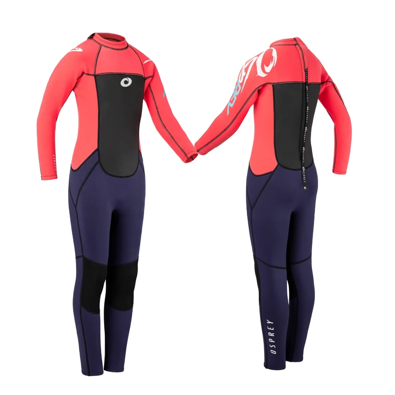 Osprey Kids Wetsuit | 3mm Origin Neoprene Long Summer Wetsuit for Girls and Boys, Multiple Sizes