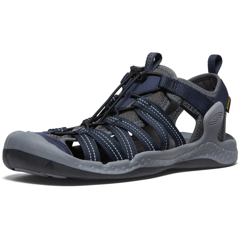 KEEN Men's Drift Creek H2 Closed Toe Water Sandals, Sky Captain/Magnet, 9 - Image 1