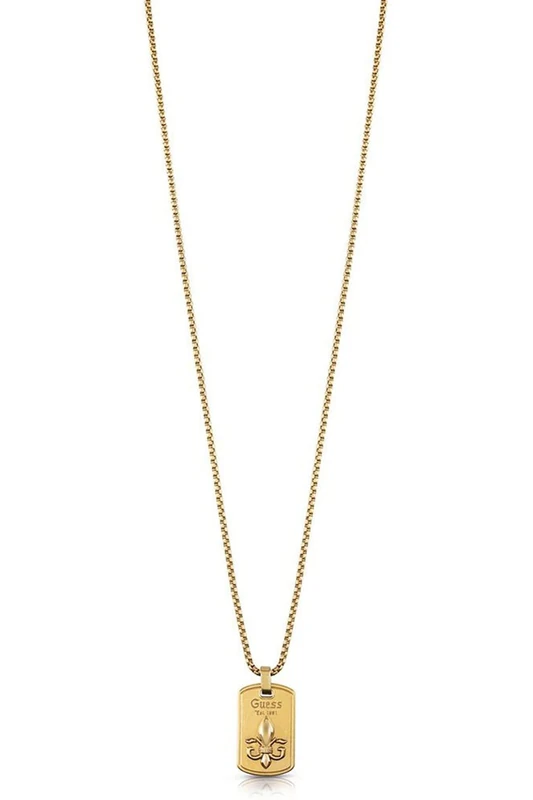 Guess Necklace Knight Flower JUMN01324JWAGT-U Brand, one size, Metal, No Gemstone