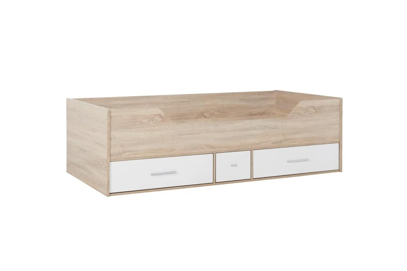 Birlea Furniture CAMDEN CABIN BED WHITE & OAK EFFECT