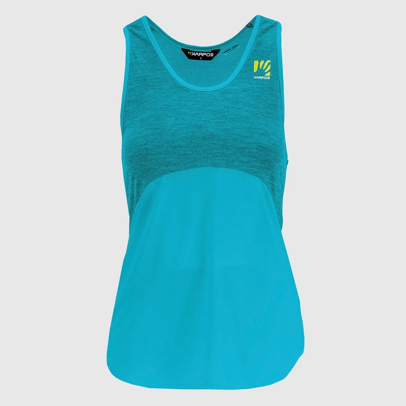 KARPOS 2532026-491 ALTA V. POL. W TANK Sweatshirt Women's BLUE ATOLL Size XS