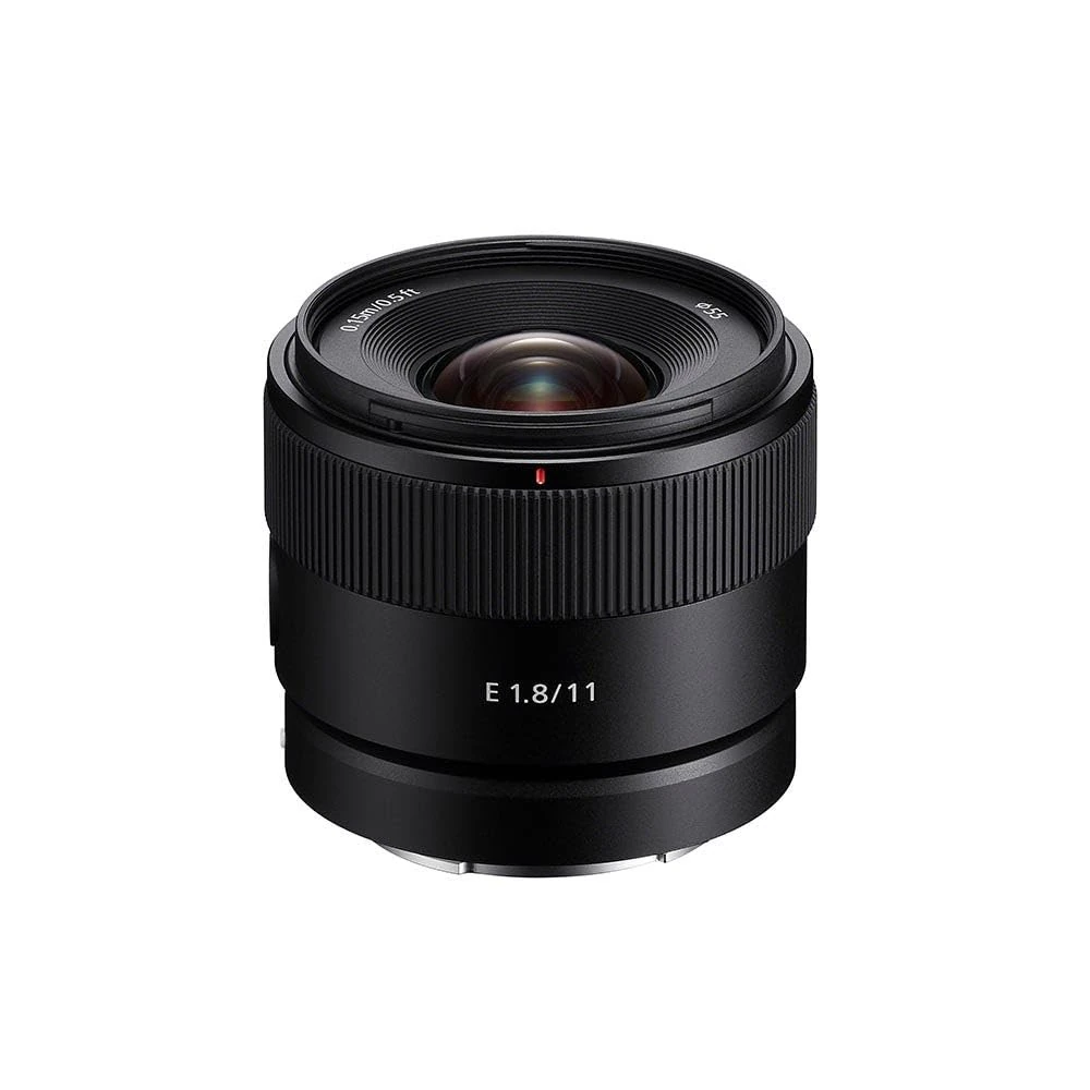 Sony 11mm f/1.8 Ultra-Wide E-Mount Prime Lens for APS-C Mirrorless Cameras – Ideal for Vlogging, Architecture, and Landscape