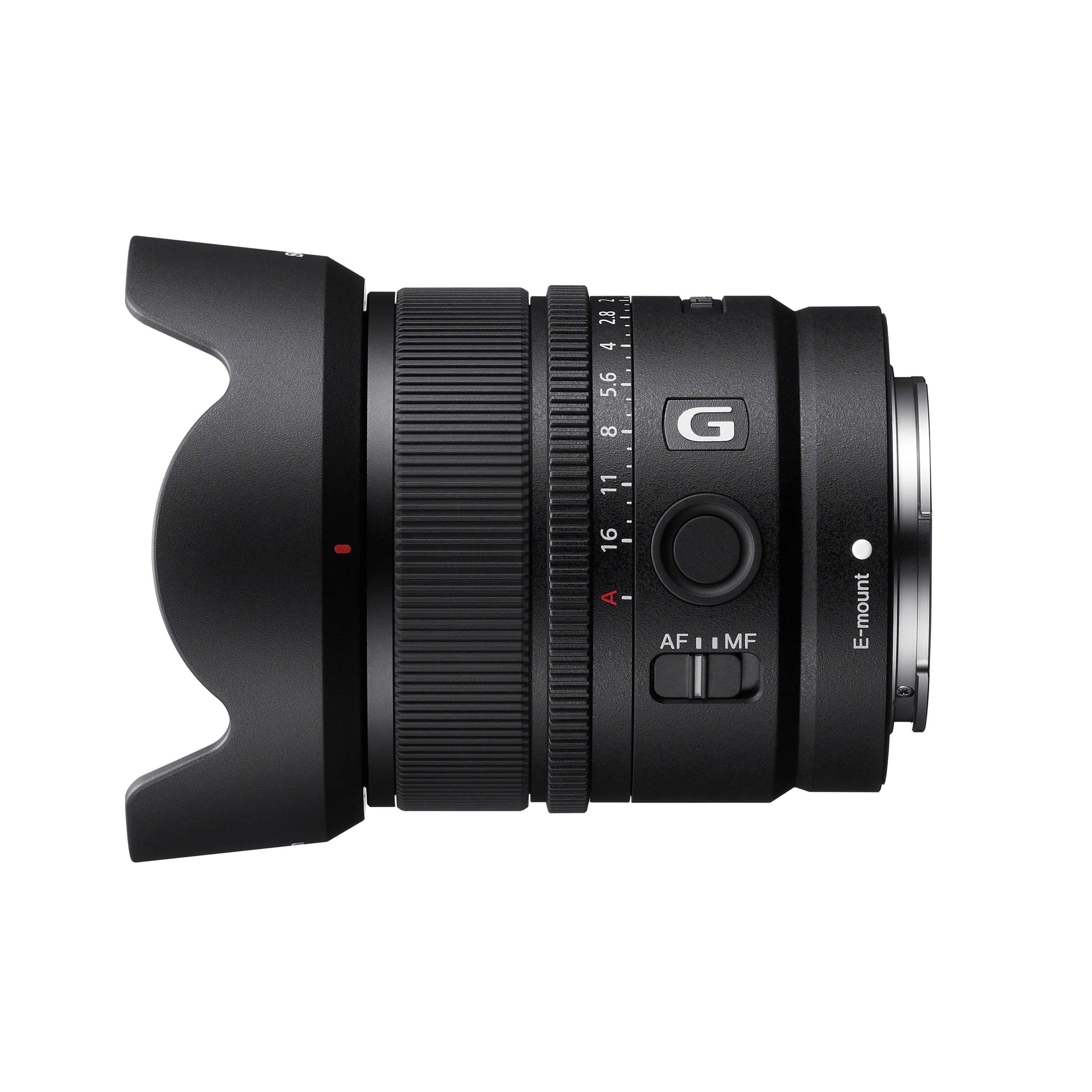 Sony 15mm f/1.4 G Series E-Mount Prime Lens for APS-C Mirrorless Cameras – Ideal for Landscapes, Vlogs, and Creative Perspectives