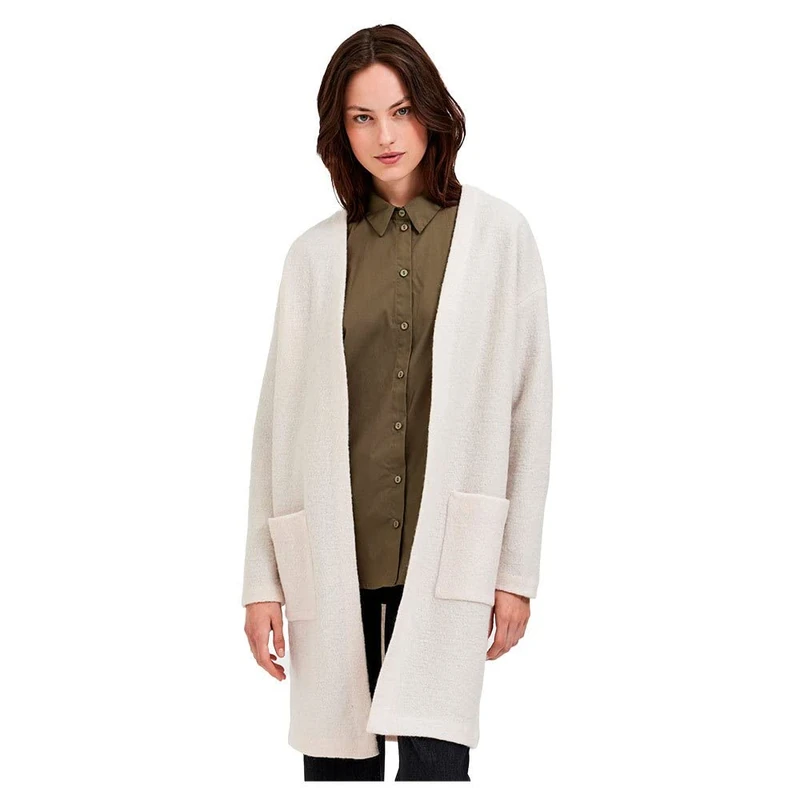SELECTED FEMME Women's Slfdarla LS Knit Cardigan B Noos Cardigan, Birch, XS