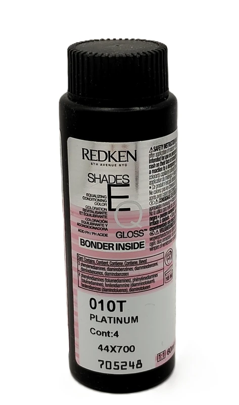 REDKEN 916-97534 Shades Eq Bonder Inside 010t-9.11 60 ml X 3 U for Adults, Made for Everyday use, 010t, 60 ml