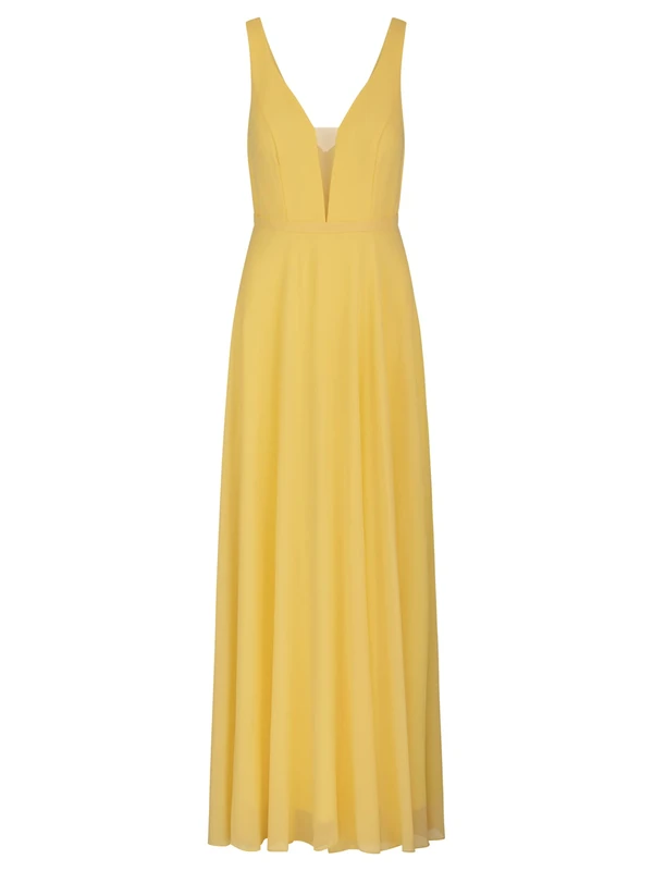 ApartFashion Women's Casual Night Out Dress, Yellow, XXL
