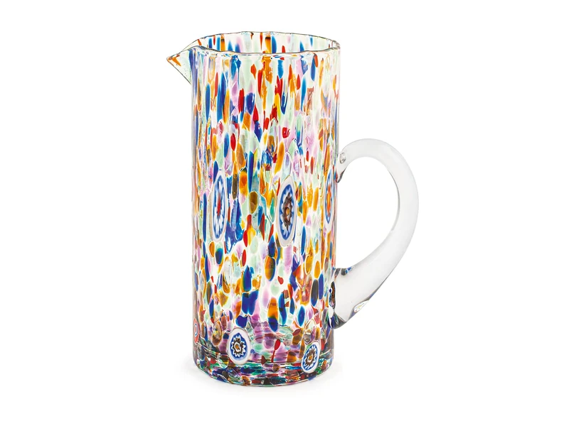 H&H Venetian Glass jug, Multicoloured, 1,3 lt, 1827600