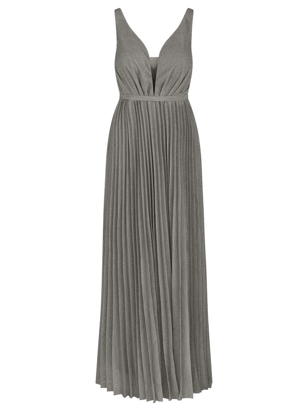 ApartFashion Women's Casual Night Out Dress, Gray, M