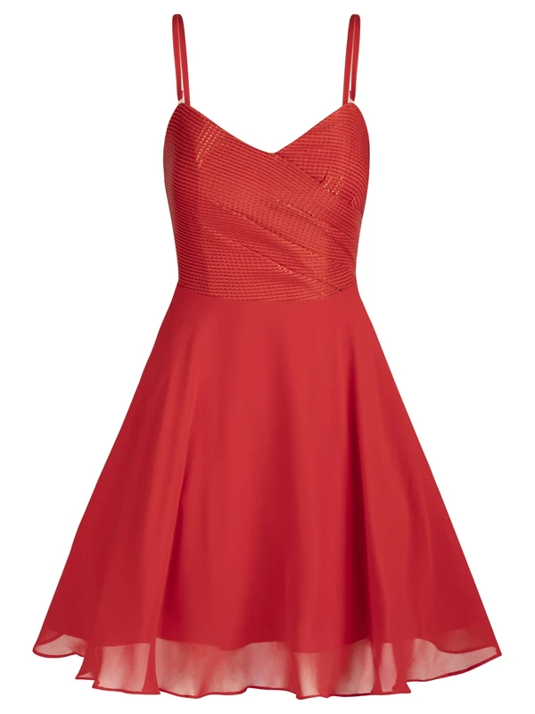 ApartFashion Women's Casual Night Out Dress, red, XS