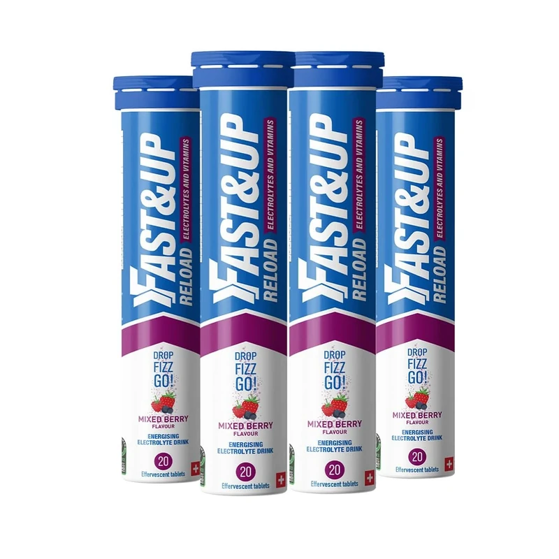 Fast&Up Reload Mixed Berry Electrolyte Drink - 80 Tablets