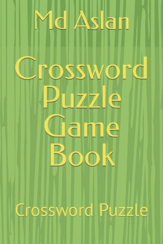 Crossword Puzzle Game Book: Crossword Puzzle