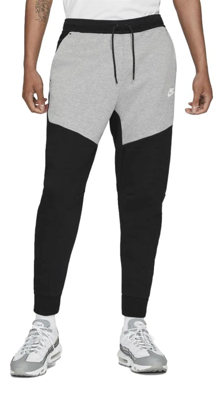 NIKE CU4495-016 M NSW TCH FLC JGGR Pants Men's Black/dk Gray Heather/White 2XL - Image 1