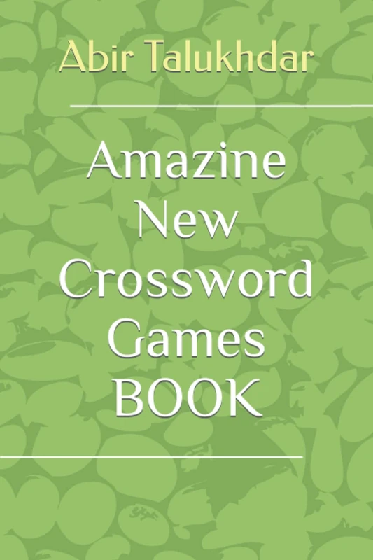 Amazine New Crossword Games BOOK
