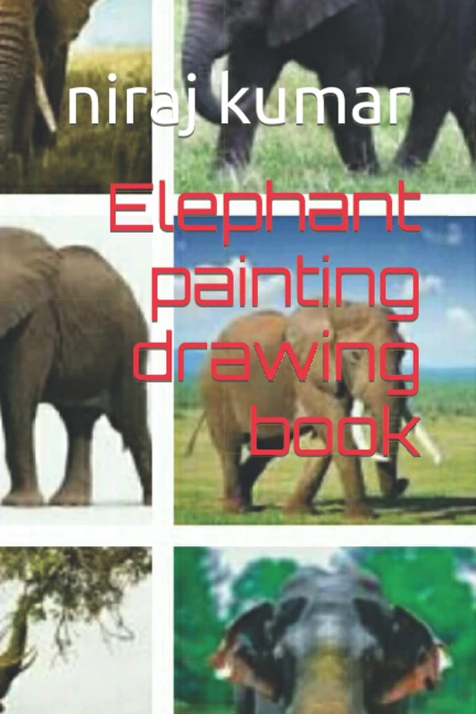 Elephant Painting Book - Creative Art Activity Book