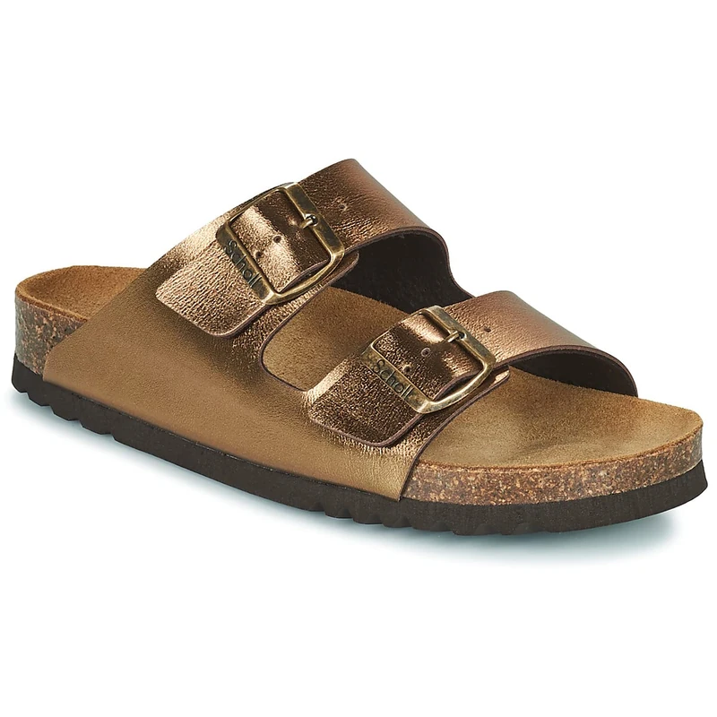 Scholl Women's Josephine Sandals, bronze, 4 UK
