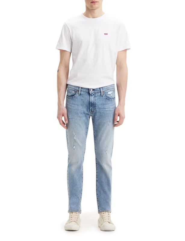 Levi's Men's Jeans 511 Slim V5 , Medium Indigo Destructed , 30W / 32L