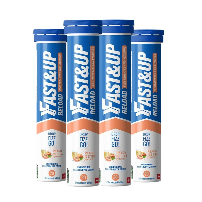 Fast&Up Reload Peach Ice Tea - 80 Electrolyte Tablets