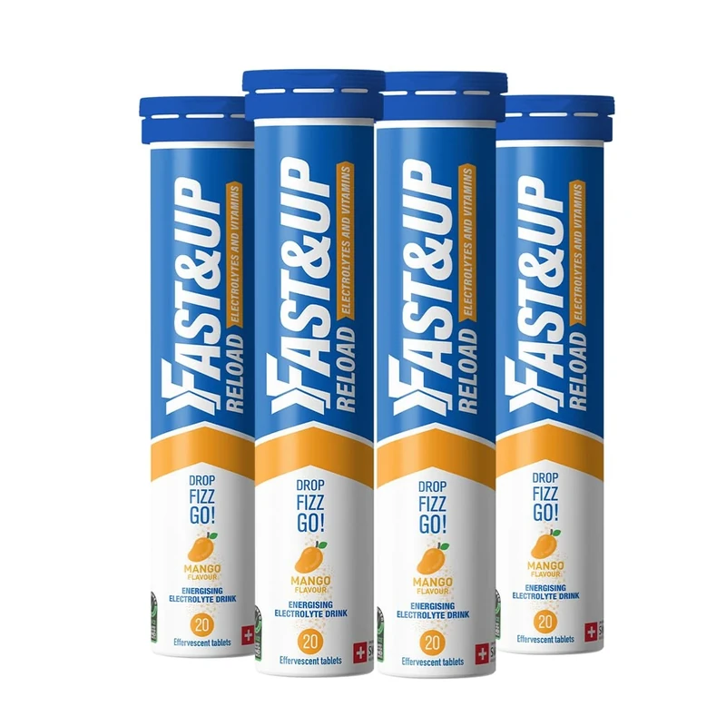 Fast&Up Reload Mango Electrolytes - 80 Effervescent Tablets