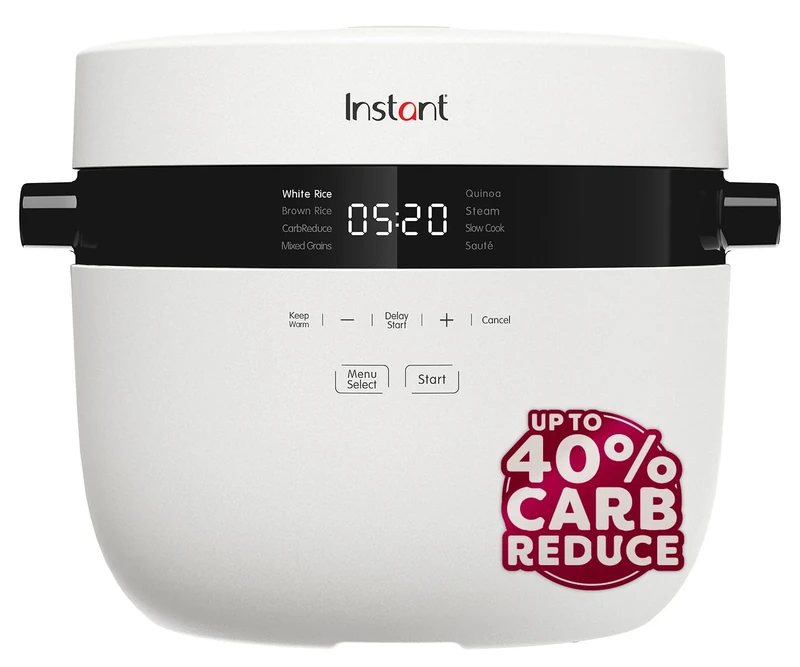 Instant Pot Electric Rice Cooker & Steamer, 5L (20 Cup) - With Dishwasher-Safe Non-Stick Cooking Pot, Stainless-steel Steamer Basket, Measuring Cup - With Slow Cooker & Sauté Functions