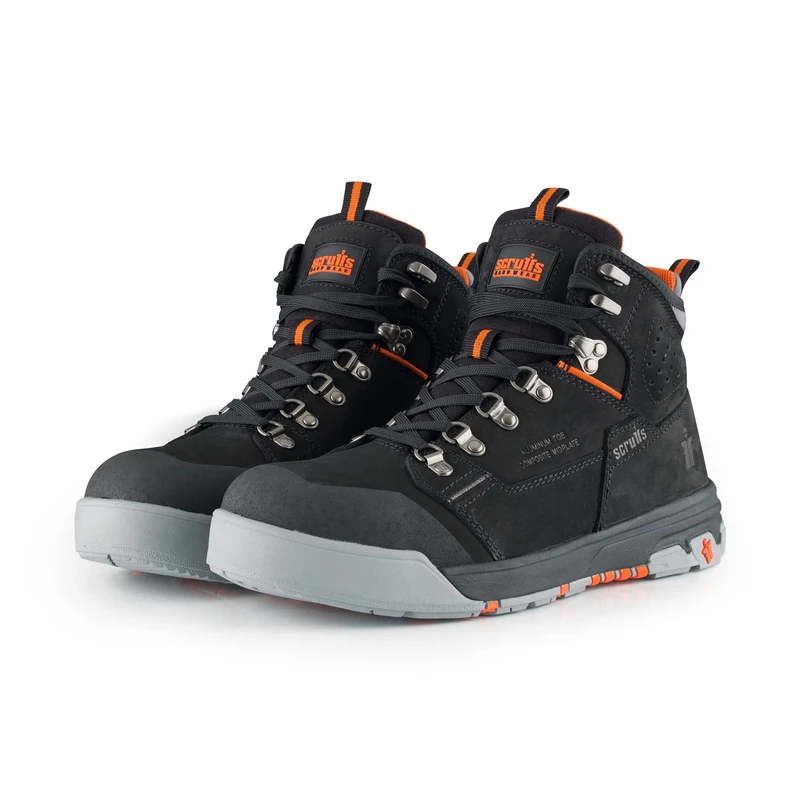 Scruffs Hydra Safety Work Boots Black Size 12/47