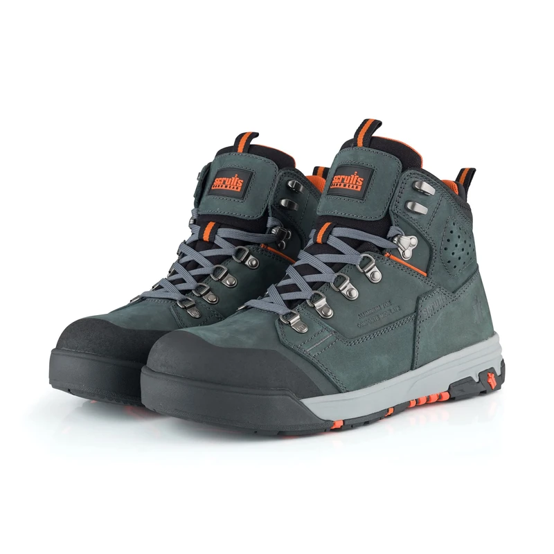 Scruffs Hydra Safety Work Boots - Teal - Size 12/47 - T55042