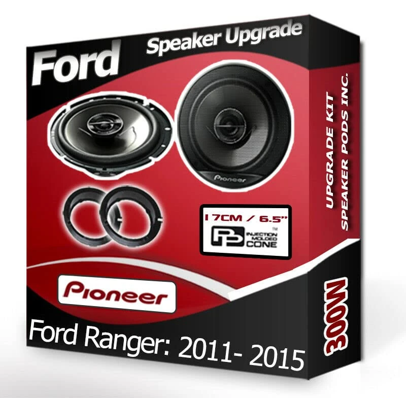 Ranger Speaker upgrade Front Door Pioneer car speakers 6.5" 17cm 300W