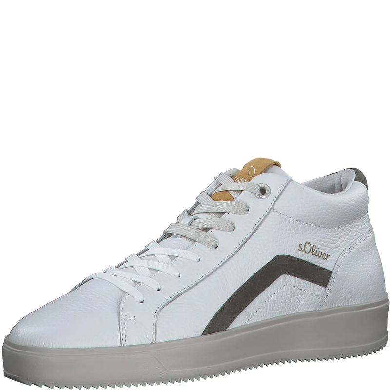 s.Oliver Men's 5-5-15213-30 Sneaker, White Comb, 10 UK