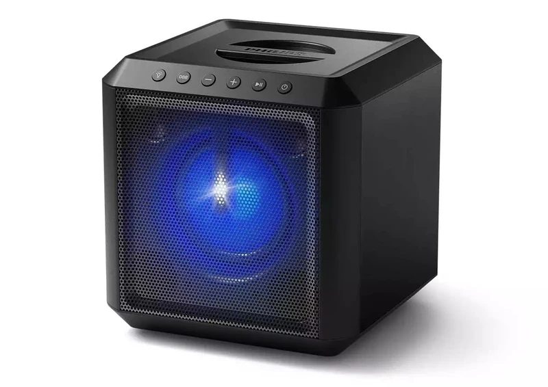 Philips Audio TAX4207/10 | 2.1 | Bluetooth Wireless Party Speaker | 12 Hours Playtime | Wireless Party Link | Flashing Party Light | 100 W Output Power | Black