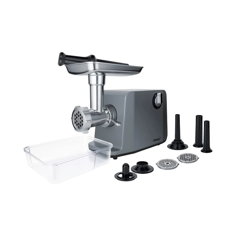 Steba 28-33-00 Meat Grinder, Stainless Steel/Grey
