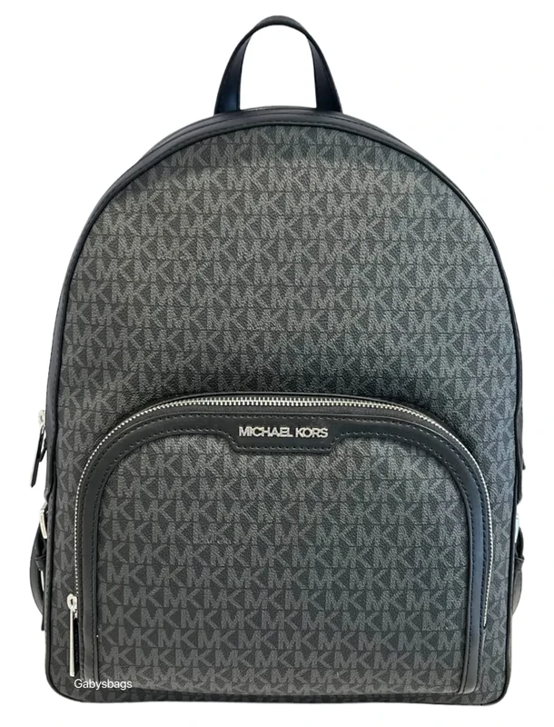 Michael Kors Jaycee Logo Backpack, Black