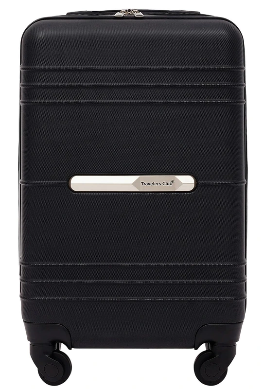 Travelers Club 20" Richmond Spinner Carry-on Luggage, Black, 20 inch, 20" Richmond Spinner Carry-on Luggage