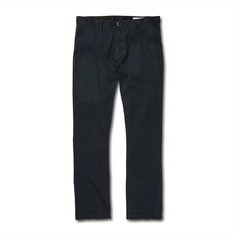 Volcom Men's Frickin Modern Fit Stretch Chino Pant, Dark Navy 1, 30W x 34L
