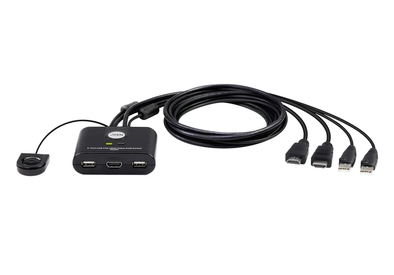 2-PORT USB FHD HDMI CABLE KVM CPNT