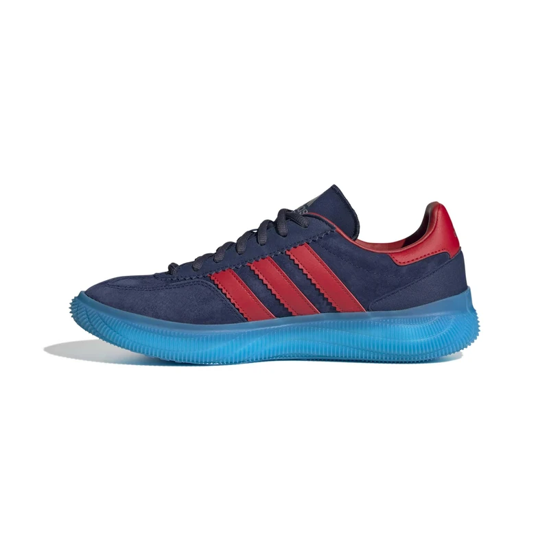adidas Men's HB Spezial Pro Indoor Shoes, Team Navy Blue/Team Colleg red/Silver met., 8.5 UK