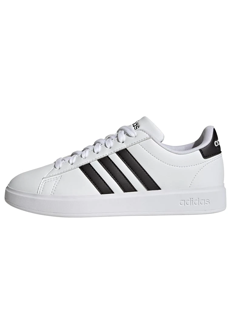 adidas Women's Grand Court Cloudfoam Lifestyle Court Comfort Shoes, Cloud White / Core Black / Core Black, 7 UK