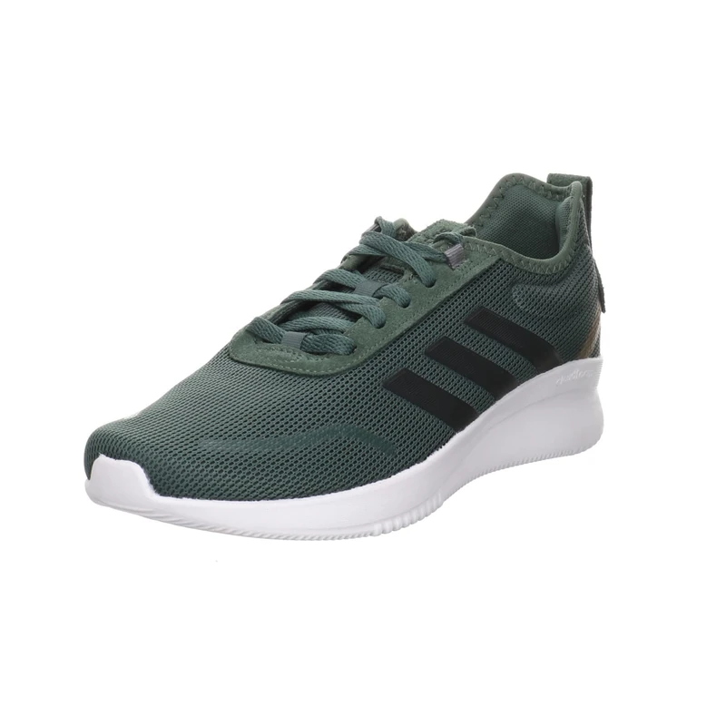 Adidas Men's Lite Racer Rebold Running Shoes, Green Oxide Carbon Golden Beige, 10 UK - Image 1