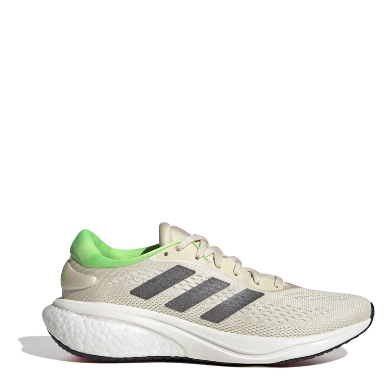 Adidas GW9095 Supernova 2 W Sneaker Adult Ecru Tint/Night met./Solar Green 5
