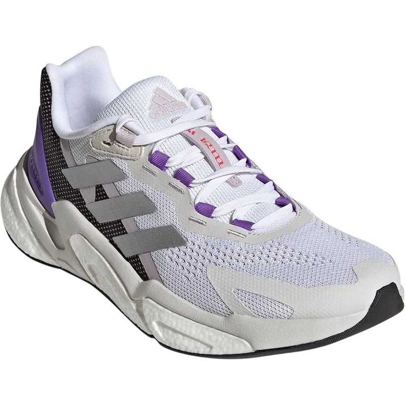 Adidas HR1736 X9000L3 W Sneaker Adult FTWR White/Silver met./Purple Rush 6 - Image 1