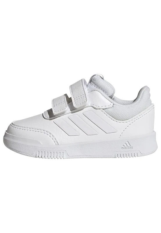adidas Baby Tensair Hook & Loop Shoes - Cloud White/Grey, 3 UK