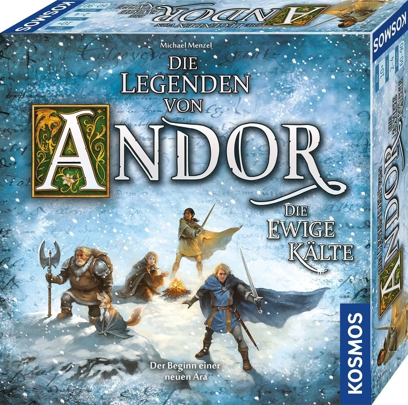 Kosmos 683351 The Legends of Andor - The Eternal Cold, Independent Game for the Award-Winning Adventure - The Legends of Andor, Cooperative Fantasy Board Game from 10 Years