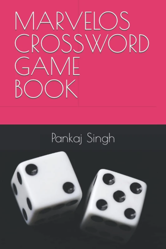 MARVELOS CROSSWORD GAME BOOK