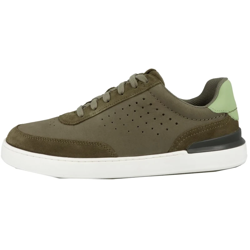 Clarks Men's Courtlite Tor Basketball, Olive, 8.5 UK