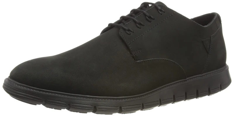 Clarks Men's Trackflex Path Trainers, Black Nubuck, 6.5 UK
