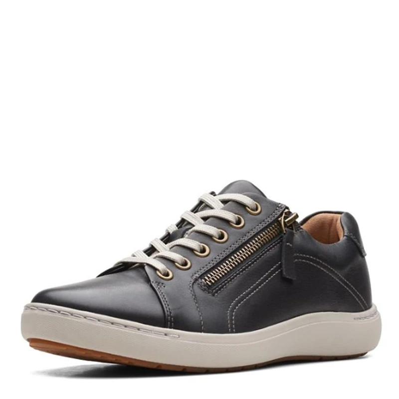 Clarks Nalle Lace Womens Black/Black, 7