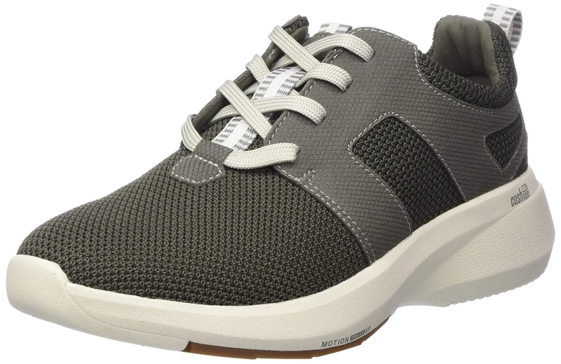 Clarks Men's Lehman Tie Trainers, Taupe, 39.5 EU Weit