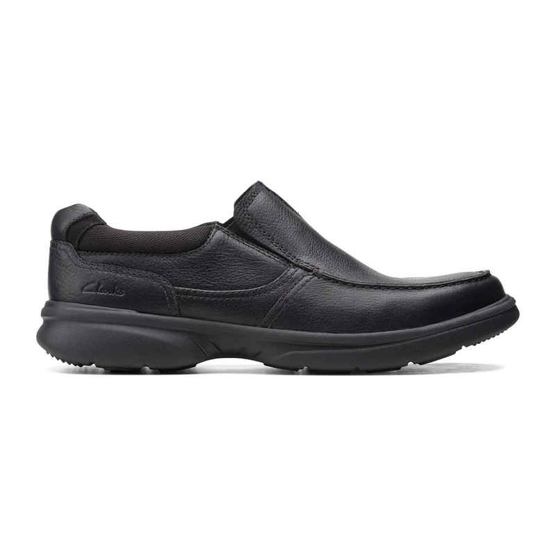 Clarks Mens Bradley Free Loafer, Blk Tumbled Lea, 9.5 UK Wide - Image 1