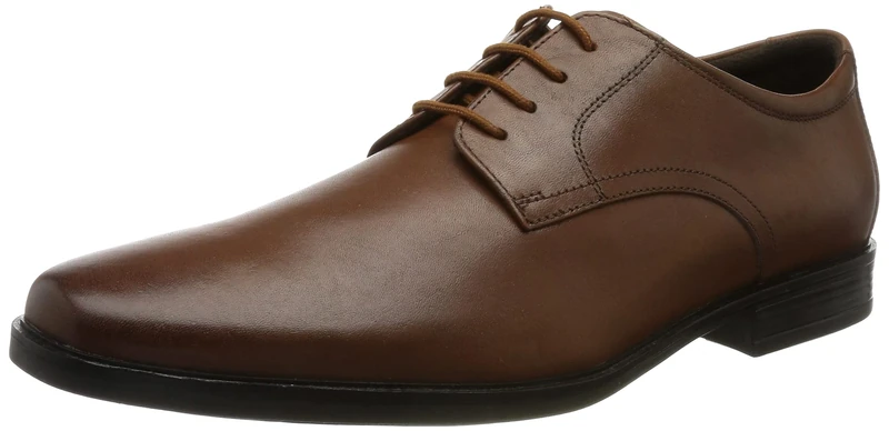 Clarks Howard Walk Mens Dark Tan Lea, 9