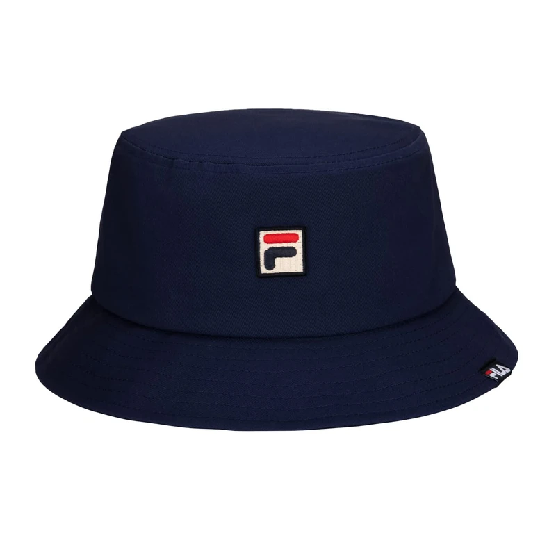 Fila Unisex Heritage F-Box Patch with Pocket Bucket Hat (Peacoat) - Image 1