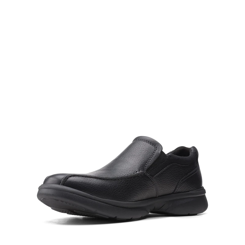 Clarks Men's Trainers, Blk Tumbled Lea, 41.5 EU Weit