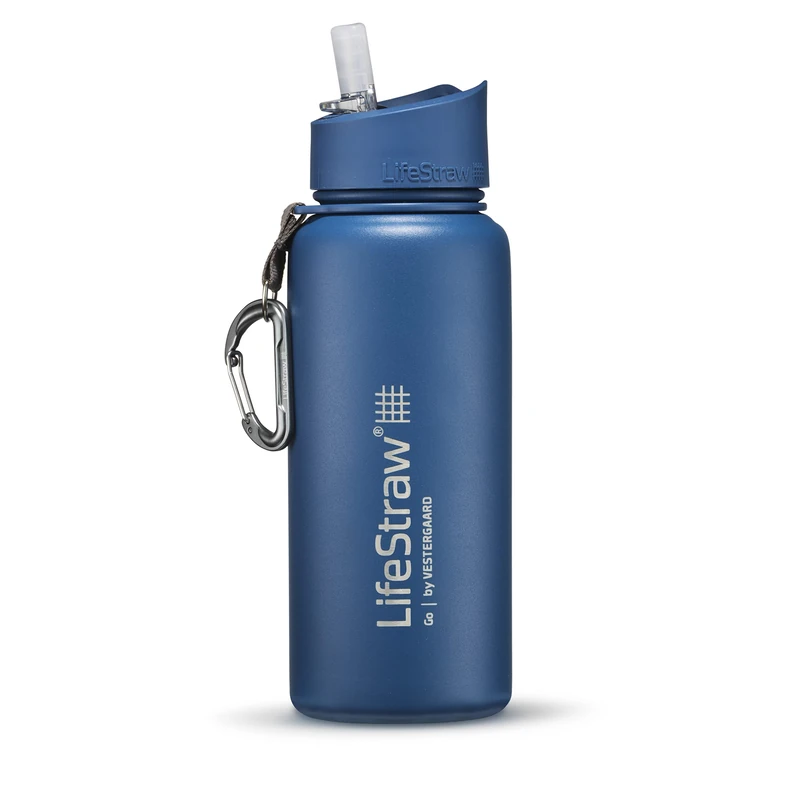 LifeStraw Go Stainless Steel (Medium Blue)